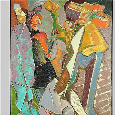 Sample artwork by Andreas Thieme (Born 1956), known for painting - View similar artists and auction records