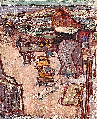 Boote und Strandkörbe. by Otto Manigk - Auction record, sale price, and art valuation. Compare with similar artists and explore comparable artworks.