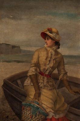 Lady at Seaside