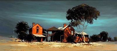 Biragambe Homestead by Rex Newell - Auction record, sale price, and art valuation. Compare with similar artists and explore comparable artworks.