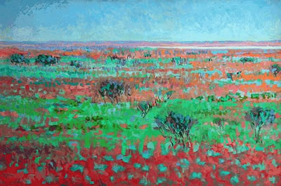 Sample artwork by Peter Phillip Laverty (1926 - 2013), known for impressionist, light filled landscape painting, printmaking, teaching - View similar artists and auction records