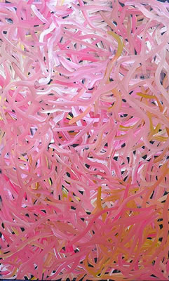 Bush Yam by Valda Morton Pwerle - Auction record, sale price, and art valuation. Compare with similar artists and explore comparable artworks.