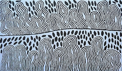Minyma Tingari by Barbara Reid Napangarti - Auction record, sale price, and art valuation. Compare with similar artists and explore comparable artworks.