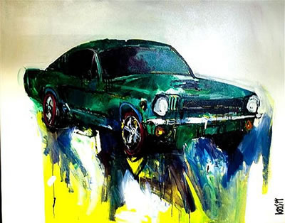 The Green Mustang