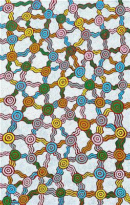 "Yummarri" by Patricia Jackson Napanangka - Auction record, sale price, and art valuation. Compare with similar artists and explore comparable artworks.