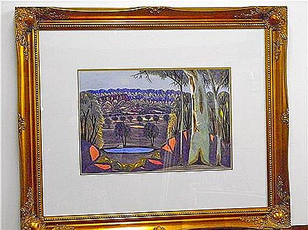 "Ghost Gums at Hermannsburg" by Steven Walbungara - Auction record, sale price, and art valuation. Compare with similar artists and explore comparable artworks.