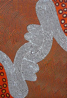 Sample artwork by Nabula Scobie (Born c. 1950), known for aboriginal art - View similar artists and auction records