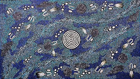Sample artwork by Janet Long Nakamarra (Born 1960), known for aboriginal art - View similar artists and auction records
