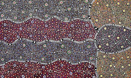 Sample artwork by Rosemary Bird Mpetyane (20/21st centuries), known for aboriginal painting - View similar artists and auction records
