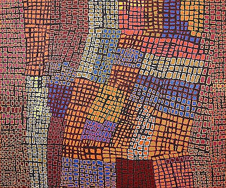 Sample artwork by Lorraine Nakamarra (Born c. 1974), known for aboriginal painting - View similar artists and auction records