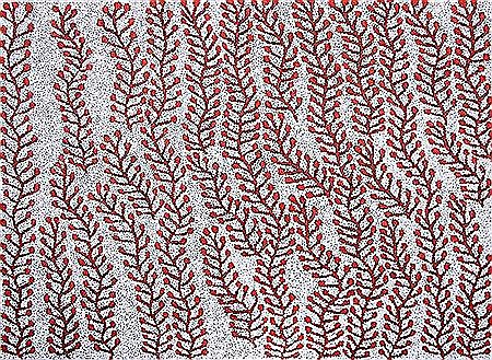 Sample artwork by Mavis Jugadai Napaltjarri (Born 1967), known for aboriginal painting - View similar artists and auction records