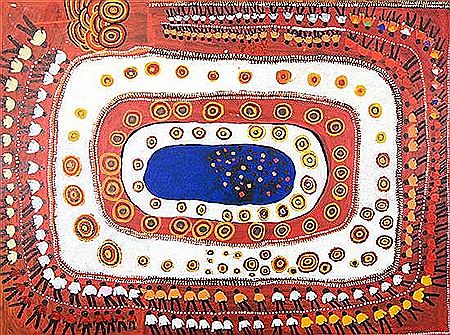 Sample artwork by Ronnallen Tjapaltjarri (21st Century), known for aboriginal artwork - View similar artists and auction records