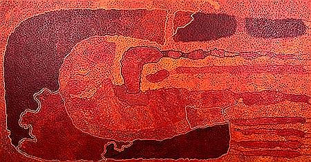 Lupul Rock Hole by Winnie Nakamarra Reid - Auction record, sale price, and art valuation. Compare with similar artists and explore comparable artworks.