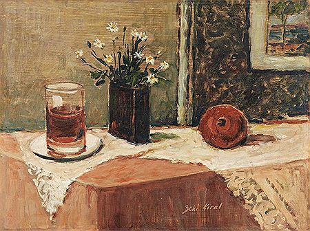 "Still life" by Zeki Kiral - Auction record, sale price, and art valuation. Compare with similar artists and explore comparable artworks.