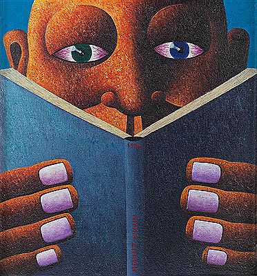 Reading a book by Mehmet Uygun - Auction record, sale price, and art valuation. Compare with similar artists and explore comparable artworks.