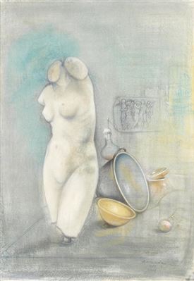 "Composition" by Timur Kerim Incedayi - Auction record, sale price, and art valuation. Compare with similar artists and explore comparable artworks.