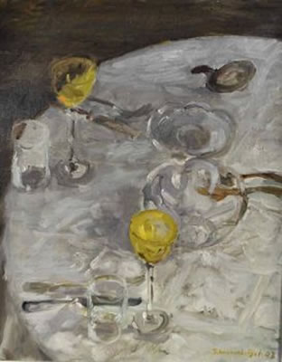Tischgedeck by Wilhelm Schnarrenberger - Auction record, sale price, and art valuation. Compare with similar artists and explore comparable artworks.
