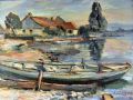 Bauernhäuser am Ufer des Bodensees by Richard Dilger - Auction record, sale price, and art valuation. Compare with similar artists and explore comparable artworks.