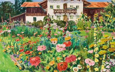Ländlicher Garten