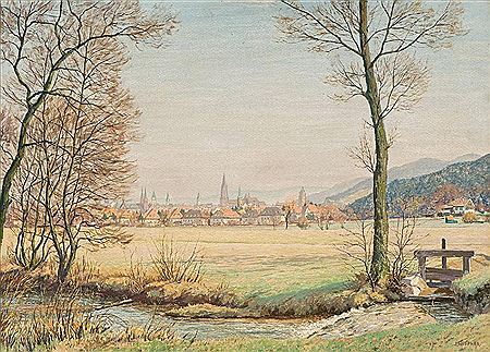 View across Freiburg