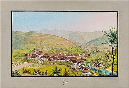 "Zell" by Johann Martin Morat - Auction record, sale price, and art valuation. Compare with similar artists and explore comparable artworks.