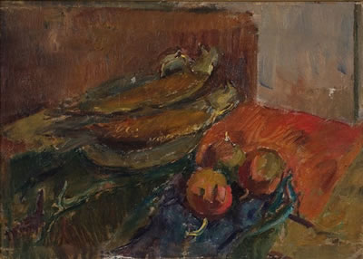 Jabuke i ribe by Jerolim Mise - Auction record, sale price, and art valuation. Compare with similar artists and explore comparable artworks.