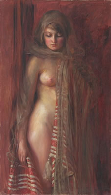 POLUOTKRIVENI AKT by Robert Auer - Auction record, sale price, and art valuation. Compare with similar artists and explore comparable artworks.