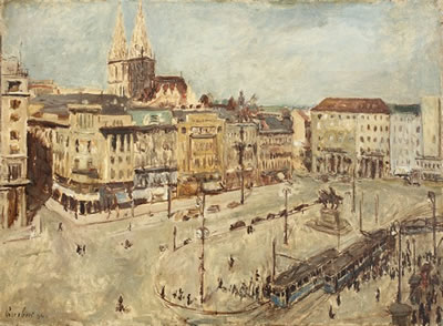 Sample artwork by Josip Crnobori (1907 - 2005), known for painting - View similar artists and auction records