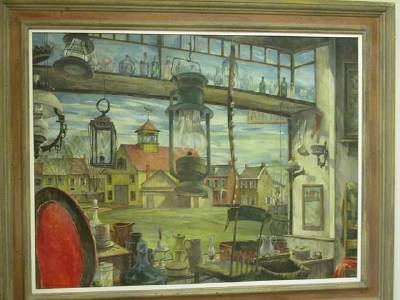 Shop Window by Katharine Renninger - Auction record, sale price, and art valuation. Compare with similar artists and explore comparable artworks.