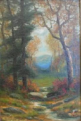 Autumnal sylvan landscape by Charles Hepner - Auction record, sale price, and art valuation. Compare with similar artists and explore comparable artworks.