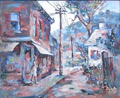 Urban Landscape by Carmen Lombardi - Auction record, sale price, and art valuation. Compare with similar artists and explore comparable artworks.