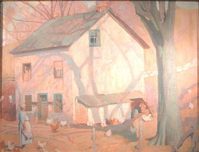 Barnyard Scene