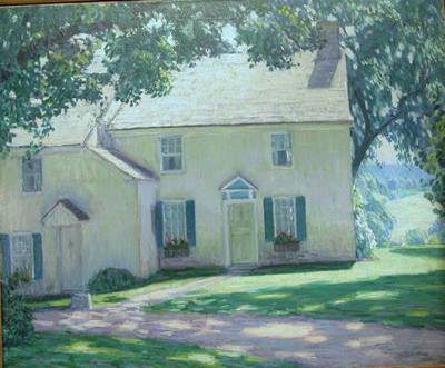 Sample artwork by Henry Rand (1886 - 1961), known for landscape, snowscene and still-life painting - View similar artists and auction records