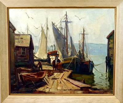 Harbor Scene