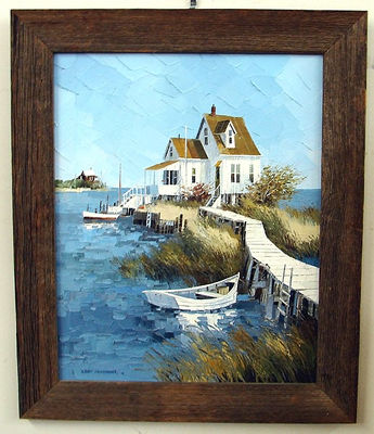 Seaside Retreat by Albert Swayhoover - Auction record, sale price, and art valuation. Compare with similar artists and explore comparable artworks.