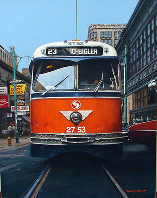 A Face Only a Trolley Fan Could Love