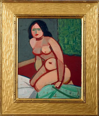 Kneeling Figure