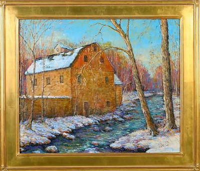 Sample artwork by Jim Lukens (Born 1959), known for landscape painting - View similar artists and auction records