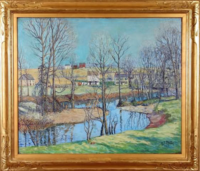 April Spring Day in a Newcomb Macklin Frame