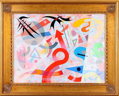 Rhapsody in Color by Seymour Zayon - Auction record, sale price, and art valuation. Compare with similar artists and explore comparable artworks.