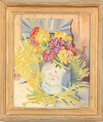 Sample artwork by Alice Sotter (1883 - 1968), known for craftsman, painter, designer - View similar artists and auction records