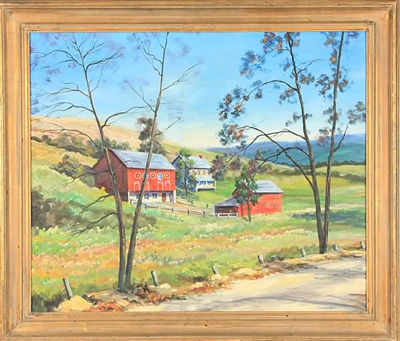 PENNSYLVANIA DUTCH COUNTRY by Clarence Ira Dreisbach - Auction record, sale price, and art valuation. Compare with similar artists and explore comparable artworks.