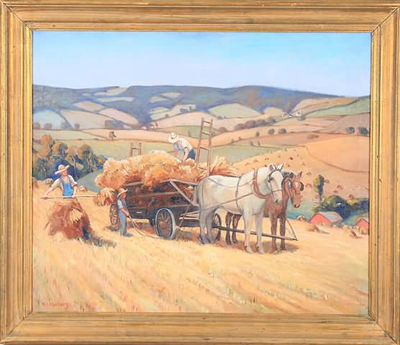 CLAUSVILLE by Walter Mattern - Auction record, sale price, and art valuation. Compare with similar artists and explore comparable artworks.