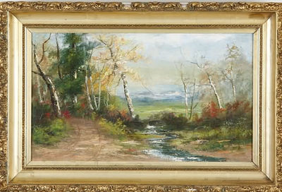 LANDSCAPE WITH ROAD by Charles Hepner - Auction record, sale price, and art valuation. Compare with similar artists and explore comparable artworks.