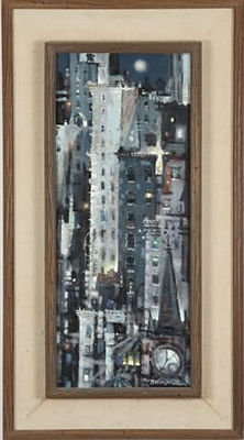 MANHATTAN NIGHT by Martin Jackson - Auction record, sale price, and art valuation. Compare with similar artists and explore comparable artworks.
