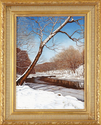 Lone Sycamore, Tohickon Creek by Dean Thomas - Auction record, sale price, and art valuation. Compare with similar artists and explore comparable artworks.