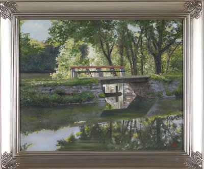 "Delaware Canal Overflow Gate"