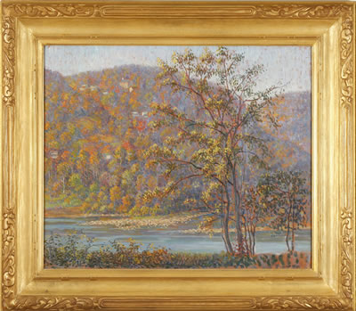 Autumn Along the Delaware River