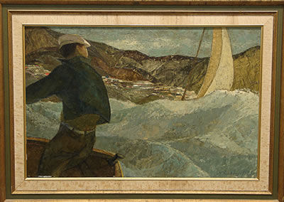 Troubled Waters by Harry E Buckley - Auction record, sale price, and art valuation. Compare with similar artists and explore comparable artworks.