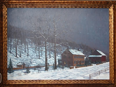 "Twin Sycamores" by Andrew Woehrel - Auction record, sale price, and art valuation. Compare with similar artists and explore comparable artworks.